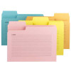 Smead SuperTab Notes File Folder, Oversized 1/3-Cut Tabs, Letter, Assorted Colors, 12/Pack