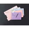 Smead SuperTab Notes Folders, Oversized 1/3-Cut Tab, Letter Size, Assorted Colors, 12/Pack
