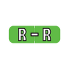 Barkley ABAM Label Letter R (500/Roll)