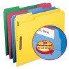 Smead Fastener File Folder, 2 Fasteners, Reinforced 1/3-Cut Tab, Letter Size, Assorted Colors, 50/Box