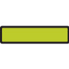 Spine Labels for Binders, Chartreuse, 1 3/8H x 5 3/8 W, Removeable, 200/Roll - DR3902