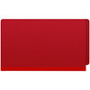 End Tab Pressboard Classification Folders, 2 Dividers, Legal Size, Type III Deep Red, 10 per Box