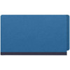 End Tab Pressboard Classification Folders, 3 Dividers, Legal Size, Type III Royal Blue, 10 per Box