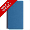 End Tab Pressboard Classification Folders, 3 Dividers, Legal Size, Type III Royal Blue, 10 per Box