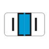 Jeter Alpha Labels, 2800-Series, 15/16 H x 1 5/8 W, Letter I, Lt Blue, 500/Roll, JEAM-I