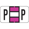 Jeter 7200 Series Labels Letter P 240/Ringbook Pack