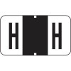 Jeter 7200 Series Labels Letter H 500/Roll