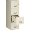 Phoenix 4-Drawer Fireproof File Cabinet – Letter Size, 25" Deep, 1-Hour UL Fire Rating