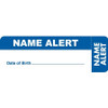 Name Alert Label, Blue, 3 x 1, Roll/250