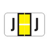 POS 3400 Series Labels Letter J (500/Roll)