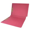 Colored End Tab Fastener Folders, 1-1/2 Expansion, Letter Size, Red, 50/Bx
