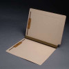 Ames Compatible Folders, Interlocking Reinforced Top & Side Tabs, Letter Size, Two Fasteners, 1.5" Cloth Expansion, Manila, 50/Box