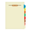 Fileback Dividers, Side Tab, 8-Tab, Letter Size, 8 Tabs/Set