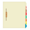 Fileback Dividers, Side Tab, Side Fastener, 8-Tab, Letter Size, 8 Tabs/Set