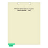 Chart Dividers, Bottom Tab, Position 1, Lab/Special Reports, Lt Green, 100/Box