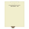 Chart Dividers, Bottom Tab, Position 4, Pathology, Brown, 100/Box