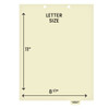 Chart Dividers, Bottom Tab, Position 5, Authorizations/Referrals, Manila, 100/Box