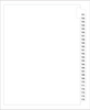 Numbered Tabs, Letter Size, Side Tab, Collated 151-175, 25/PK (SP11-7C)