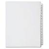 Numerical Index Dividers, Letter Size, Side Tab, 201-225 (Collated), 25/Pack