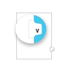 Legal Index Dividers, Letter V, Letter Size, Side Tab, 25 Sheets/Pack (SP11-V)