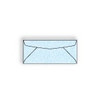 #7-1/2 Envelopes (3 15/16 x 7 1/2) 24lb White, Blue Security Tint 500/BX