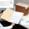 SuperTab File Folders, Legal Size, 1/3-Cut, No Fasteners, 11pt. Manila, 100/Box