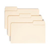 Smead SuperTab File Folder, 1/3 Tab, Legal, Manila, 100/Box (15301)