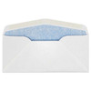 #10 Window Envelopes (4 1/8 x 9 1/2) 24lb White, Blue Tint, Window B, 500/BX