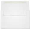 A-8 Ultra-White announcement envelope, 5-1/2 x 8-1/8 inches, 28 lb bright white sulphite paper, box of 1000