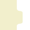Blank/Writable Dividers, Side Tab, Position 8, Manila Writable Tab, 50/Box (I638) - Zoomed Image