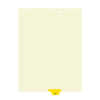 EKG Dividers, Bottom Tab, Position 5, Yellow Tab, 50/Box (I727) - Full Image