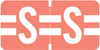 Tab Products 1278 Match Alphabetical Color Coding Label, Letter S, Pink, 1/2 H x 1 W, 500/Roll (A1278-S)
