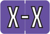 Barkley Alphabet Labels - BXAM Series - Letter X