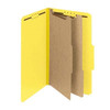 Smead SafeSHIELD Classification Folder – Yellow, Legal Size, 2 Dividers