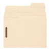 Smead SuperTab File Folder - Letter Size, 1/3-Cut Reinforced Tab, 2 Fasteners, Manila