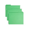 Smead 64098 letter-size green FasTab hanging folder with built-in 1/3-cut tab.