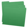 Green File Folders, Letter Size, 1/3-Cut Top Tabs, 11 pt, 100/Box (S-30503-GRN)