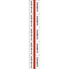 Tabbies Alphabetical Exhibit Index Tabs, EXHIBITS, 1" Red Tabs, 250/Box