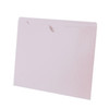 White file jacket letter size reinforced top tab closed sides 11pt stock