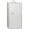 Phoenix Safe Battery Commander BSS6103 lithium-ion battery charging safe, front angled view in white