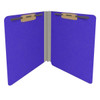 End Tab Econo Pressboard Folders with Fasteners, Letter Size, Purple, 18pt Stock, 2" Expansion (25/Box), Open