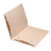 End Tab Folders with Interior Slant Pocket, Letter Size, Manila, 11pt Stock, 50/Box