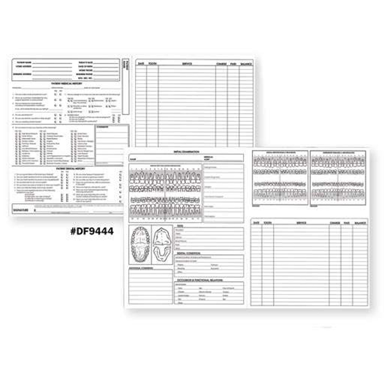 4-page-dental-exam-medical-form-folded-8-5-x-11-100-pack-df9444 for Free Printable Dental Records Release Form 4-Page Dental Exam Medical Form, Folded, 8.5 x 11, 100/Pack (DF9444) for Free Printable Dental Records Release Form