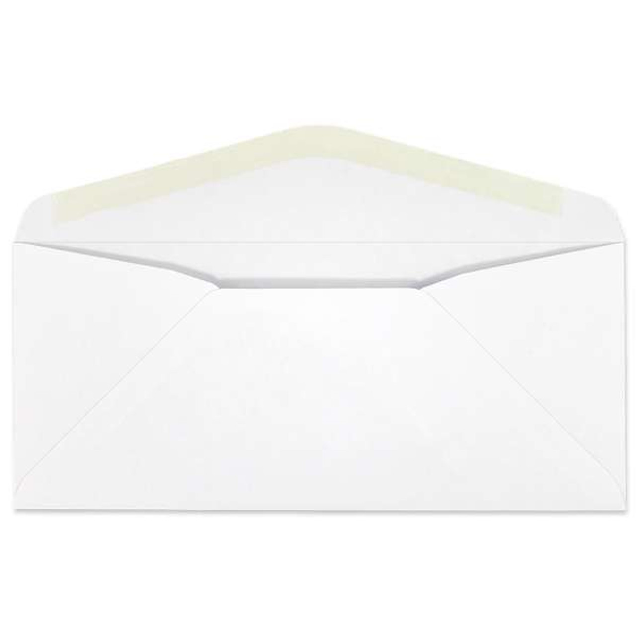 10 Envelopes (4 1/8 x 9 1/2) Machine Insertable, 24lb White