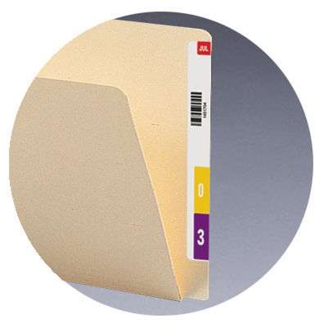 Smead 14pt Extended End Tab Manila Folders, Legal Size, No Fastener, 100/Box
