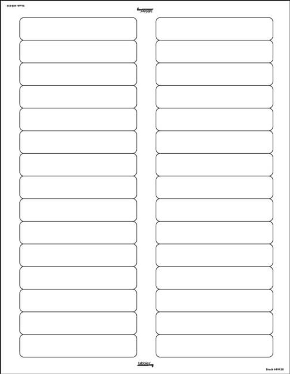 Printable File Folder Labels, White, 1/3-Cut Tab, 750/Pack | Filing.com printable-file-folder-labels-white-1-3-cut-tab-750-pack-filing-com