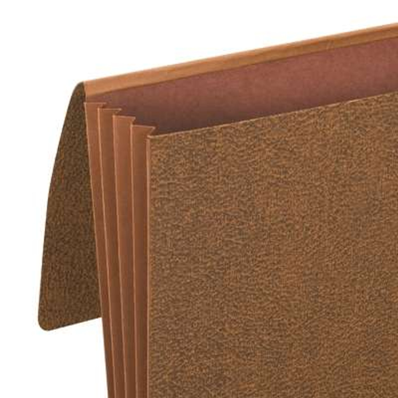 Smead Expanding Wallet, 3-1/2" Expansion, Flap and Cord Closure, Lined Gusset, Legal Size, Redrope-Printed Stock, 10/Box
