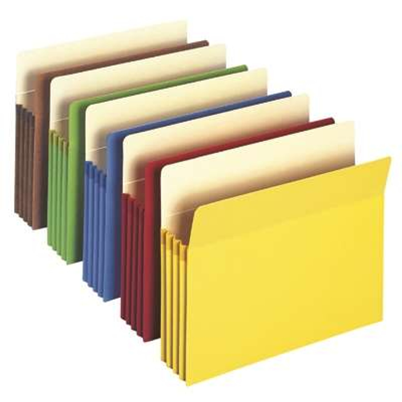 Smead File Pocket Straight-Cut Tab 3-1/2" Exp Letter (73890)