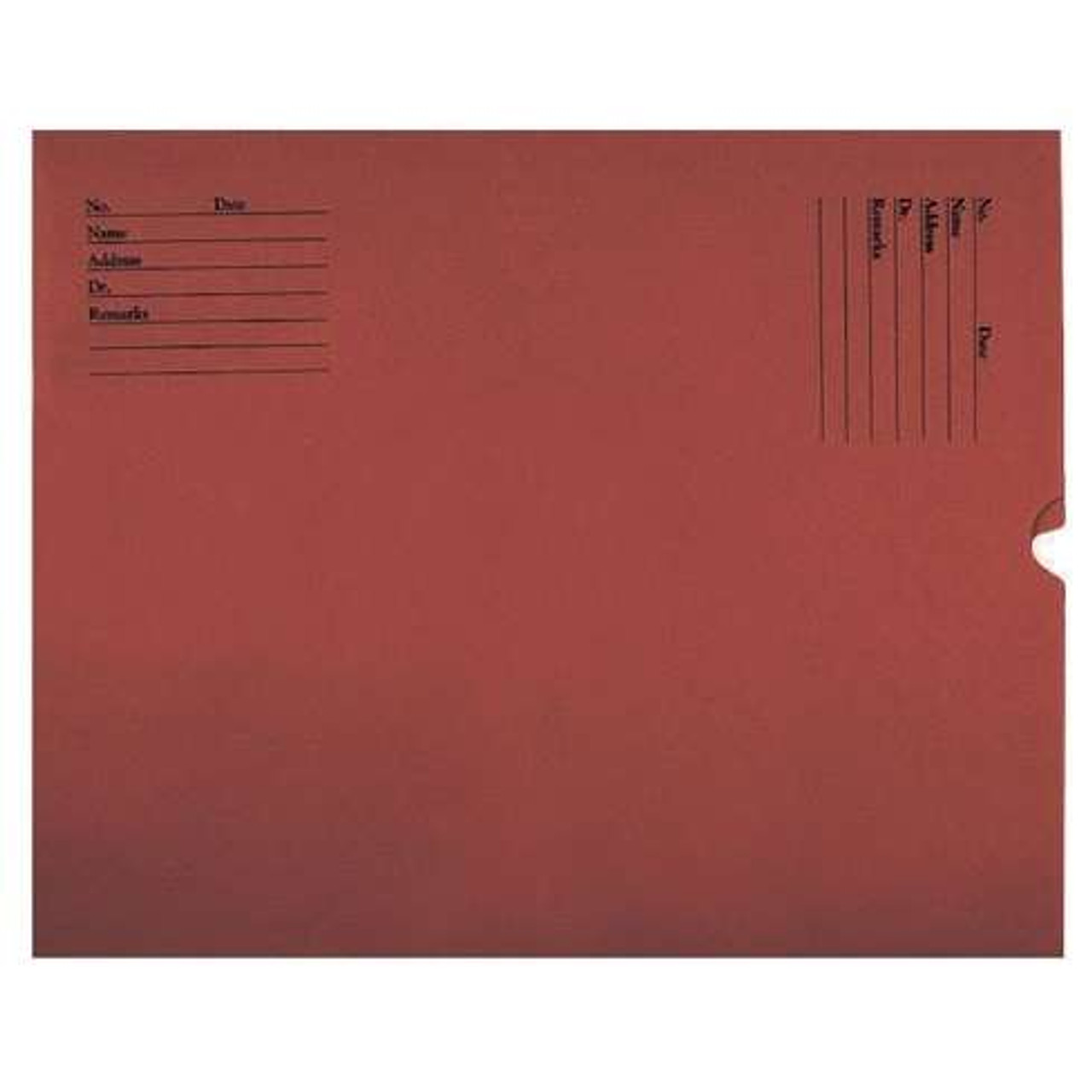 Negative Preservers, 14-1/2 H x 17-1/2 W, Red, Open End, 500/Box (XJ7020)