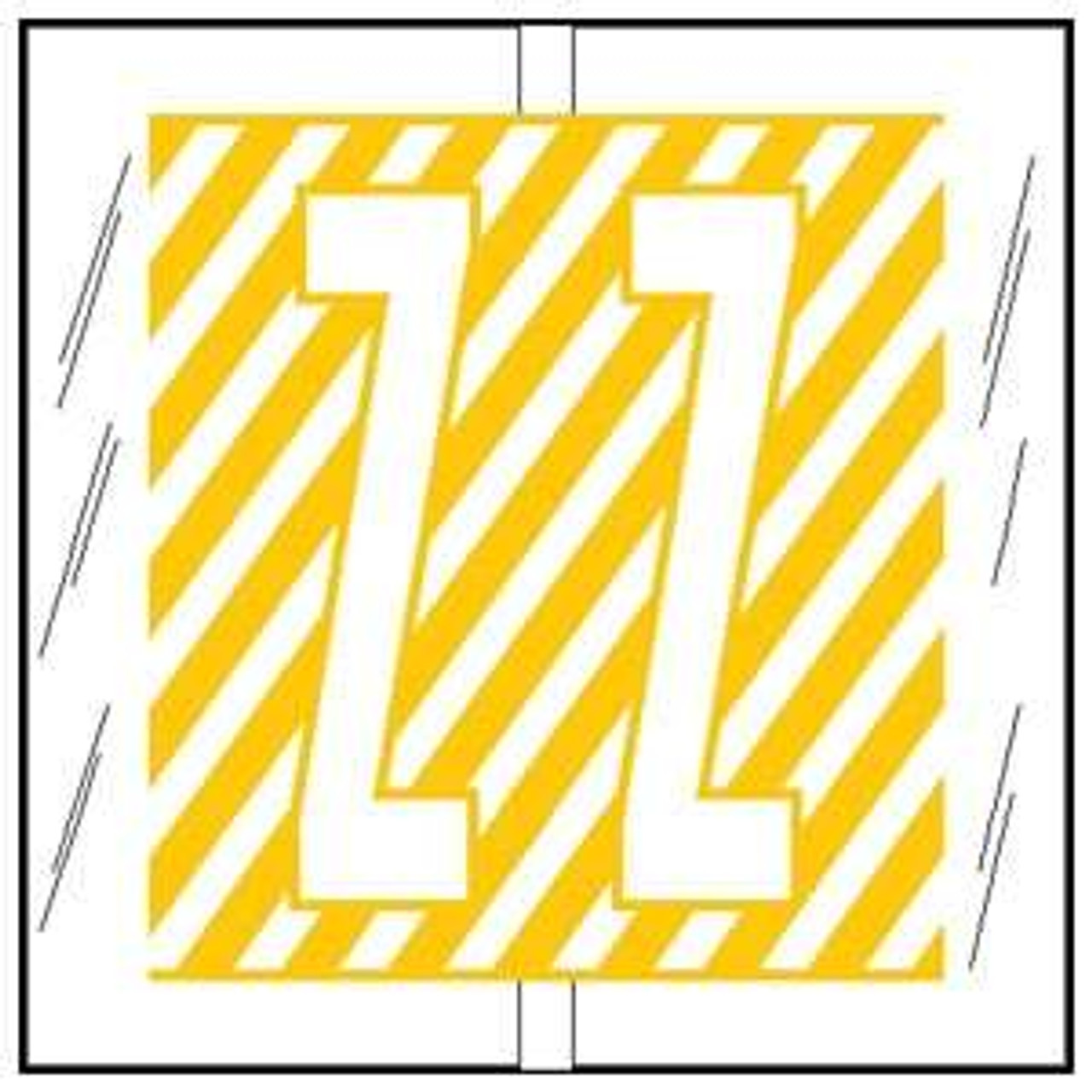 Col R Tab 12126 Label Letter Z 100/Pack